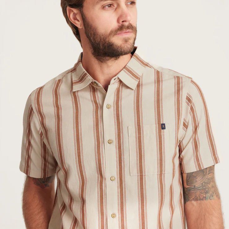 Journey Shirt - Stripe Bone