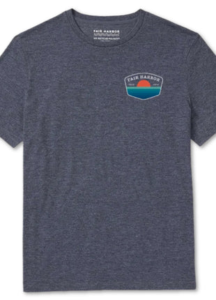 Seaside Sunset Tee - Navy