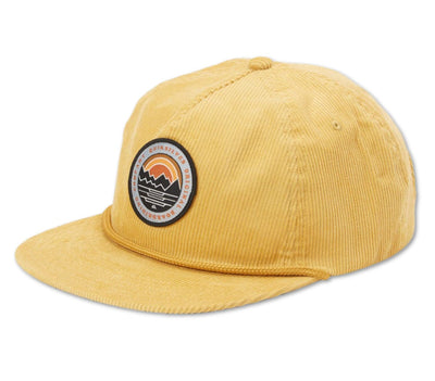 Still Bills Cord Hat - Golden