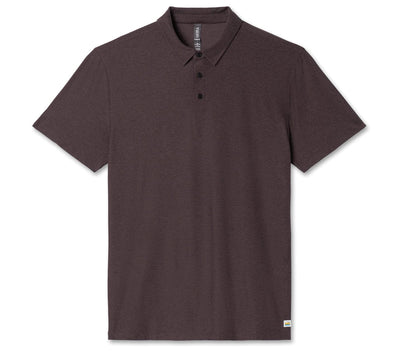 Strato Tech Polo - Sangria Heather