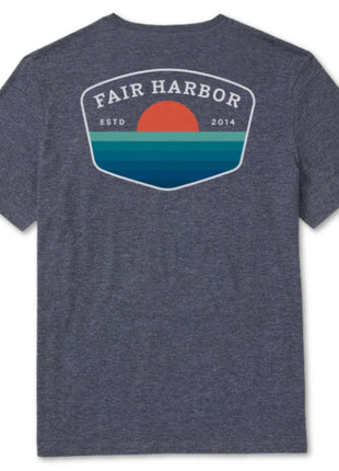 Seaside Sunset Tee - Navy