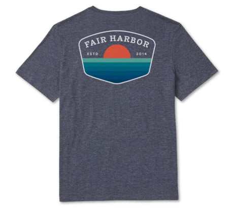 Seaside Sunset Tee - Navy