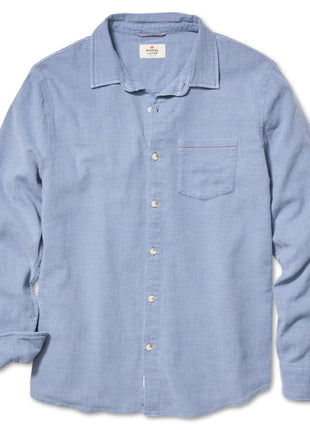 Stretch Selvage LS Shirt - Coronet Blue
