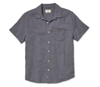 Stretch Selvage Shirt - India Ink