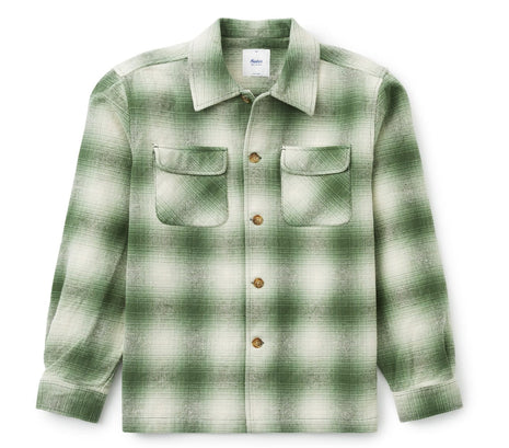 Shiloh Flannel Overshirt - Pine