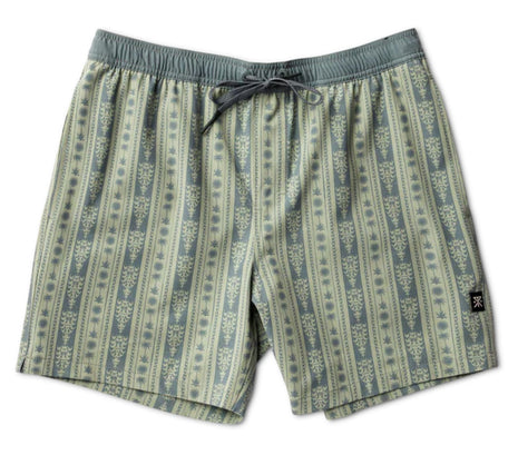Shorey Hybrid Trunks - Stripe Sea Foam