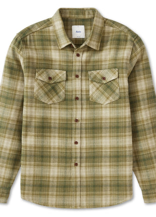 Sierra Flannel - Moss Green