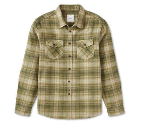 Sierra Flannel - Moss Green