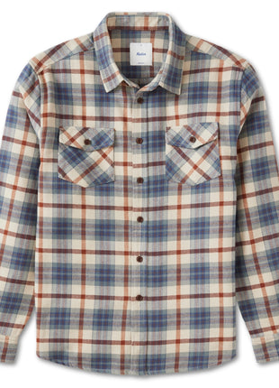 Sierra Flannel - Dusty Blue