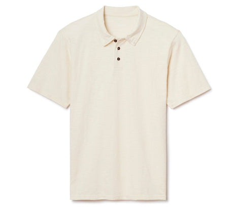 Slub Polo - Vintage White