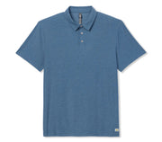 Strato Tech Polo - Pool Blue Heather