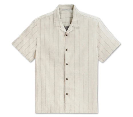 Sullivan Camp Shirt - Sea Salt Stripe
