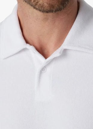 Ravello Terry Polo - White