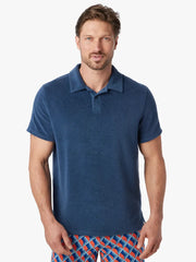 Ravello Terry Polo - Navy