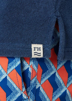 Ravello Terry Polo - Navy