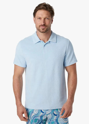 Ravello Terry Polo - Light Blue