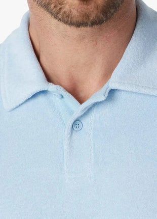 Ravello Terry Polo - Light Blue