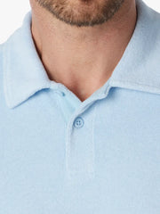 Ravello Terry Polo - Light Blue