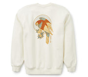 Talon Fleece Crew - Vintage White