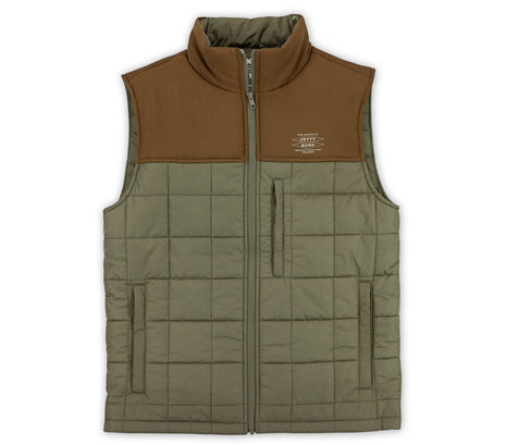 Terrace Puffer Vest - Falcon Brown