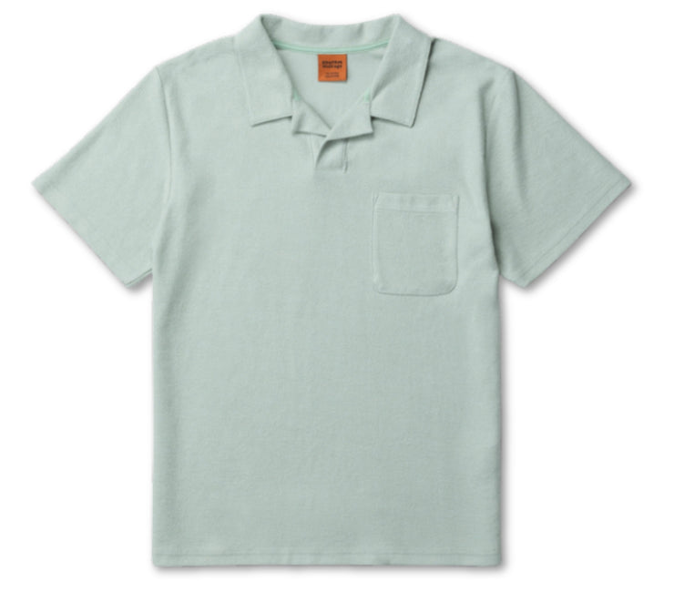 Vintage Terry Polo - Seafoam