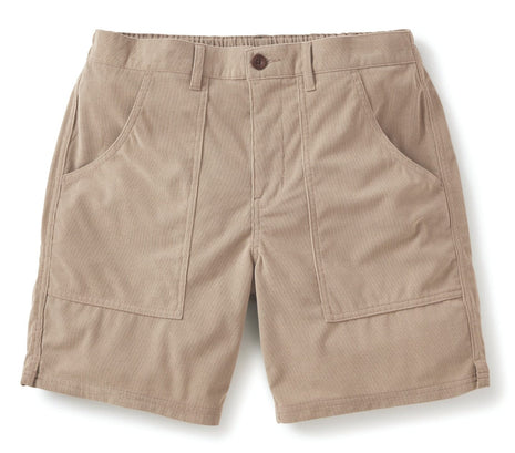 Trails Corduroy Short 7.5" - Vintage Khaki