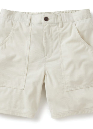 Trails Corduroy Short 7.5" - Silver Birch