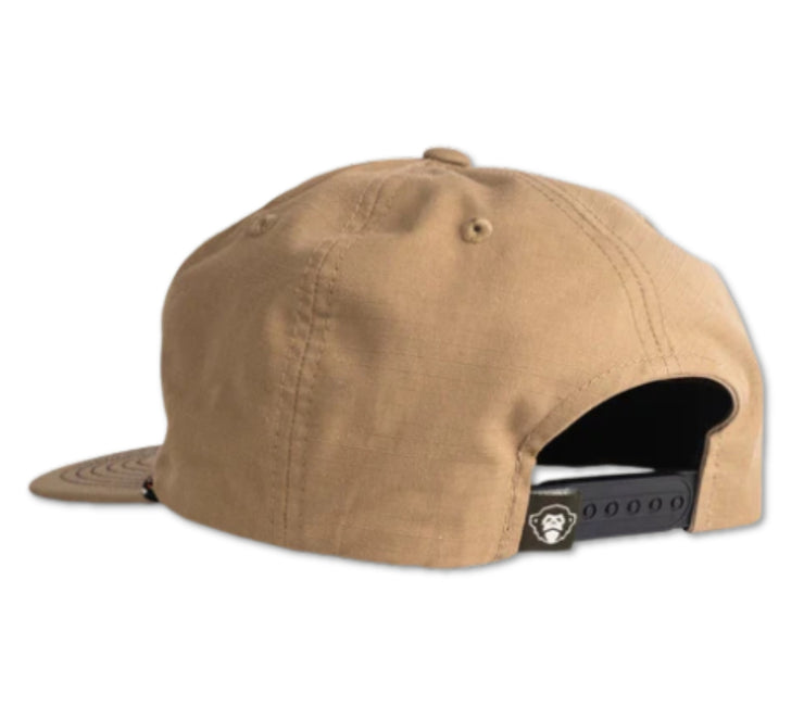 Hermanos Snapback Hat - Khaki