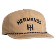 Hermanos Snapback Hat - Khaki