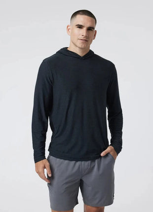 Strato Tech Hoodie - Black Heather