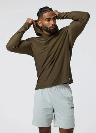 Strato Tech Hoodie - Moss Green Heather