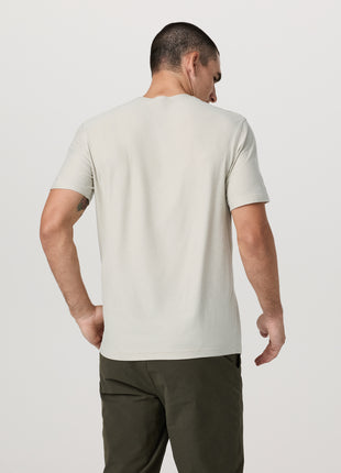 Strato Athletic Tech Tee - Mushroom Heather