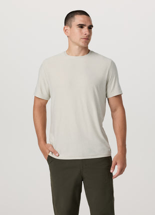 Strato Athletic Tech Tee - Mushroom Heather