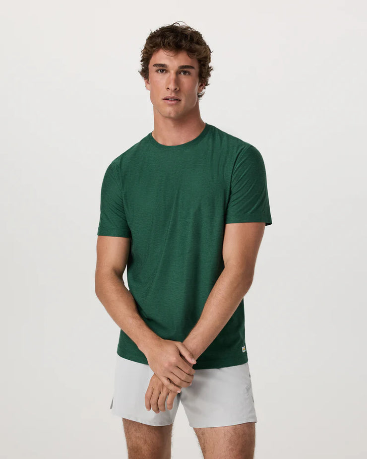 Strato Athletic Tech Tee - Viridian Heather