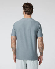 Strato Athletic Tech Tee - Dusty Blue Heather