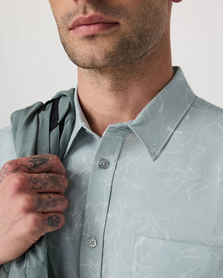 Bridge Button Down - Chalk Blue