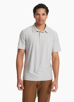 Strato Tech Polo - Platinum Heather