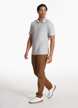 Strato Tech Polo - Platinum Heather