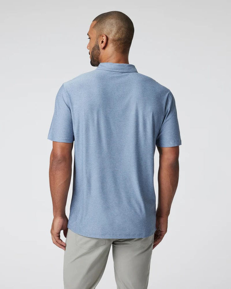 Strato Tech Polo - Chambray Heather