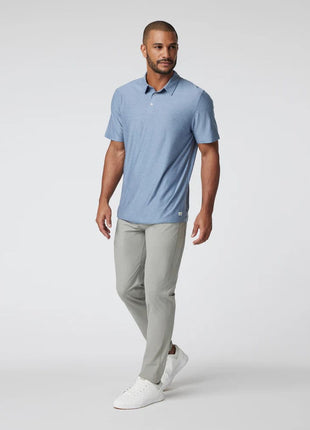 Strato Tech Polo - Chambray Heather