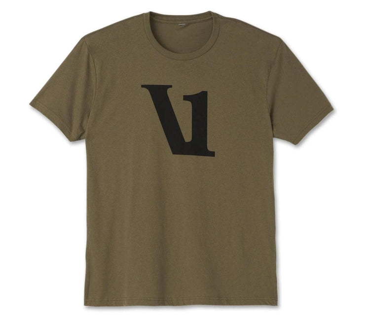 V1 Logo Tee - Army Green