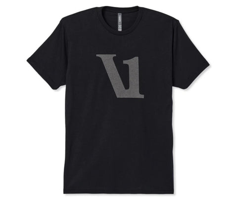 V1 Logo Tee - Black
