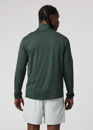 Ease Performance 1/2 Zip 2.0 - Aspen Heather