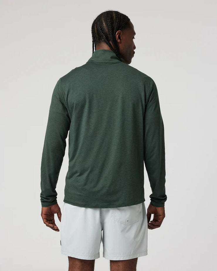 Ease Performance 1/2 Zip 2.0 - Aspen Heather