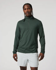 Ease Performance 1/2 Zip 2.0 - Aspen Heather