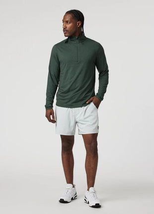 Ease Performance 1/2 Zip 2.0 - Aspen Heather