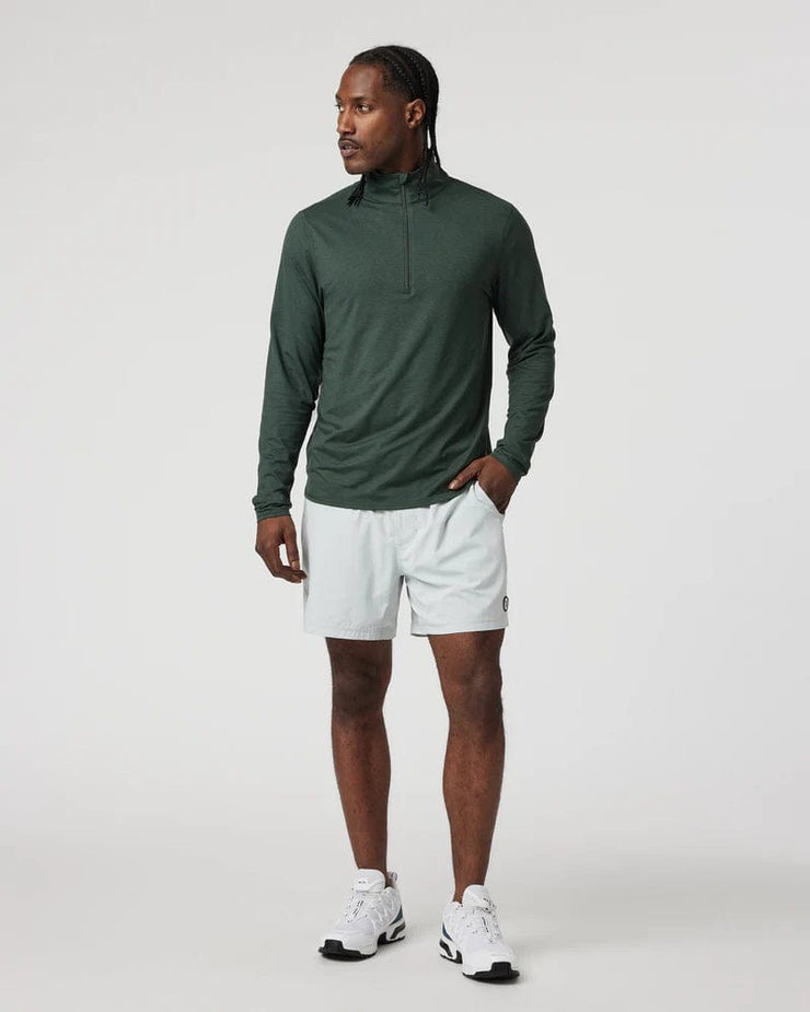 Ease Performance 1/2 Zip 2.0 - Aspen Heather