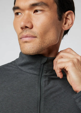 Ease Performance 1/2 Zip - Charcoal