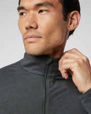 Ease Performance 1/2 Zip - Charcoal