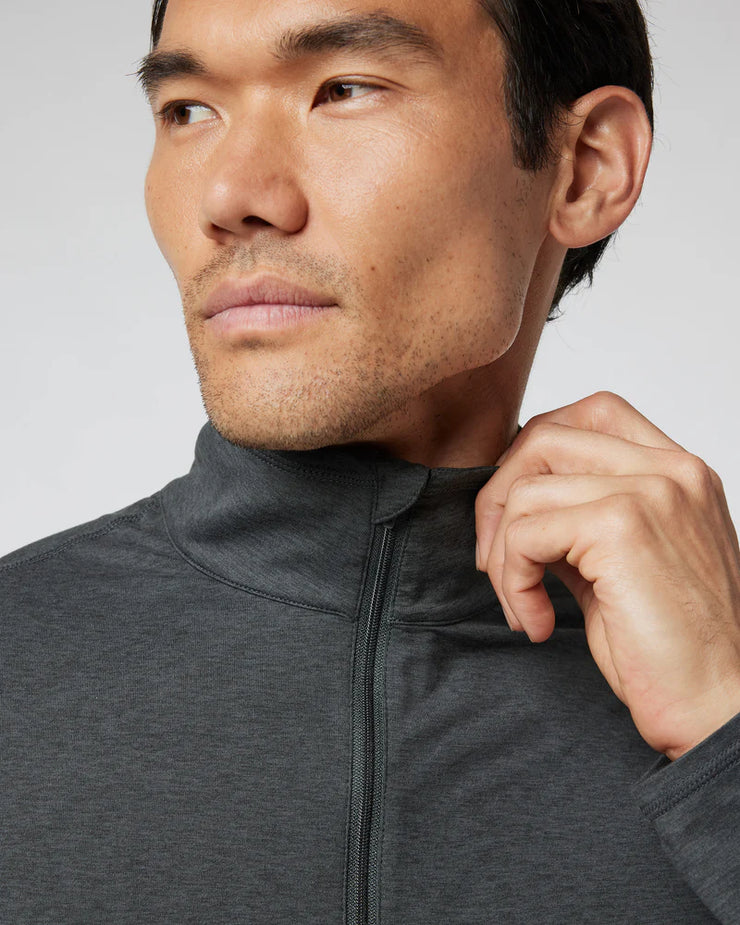 Ease Performance 1/2 Zip - Charcoal